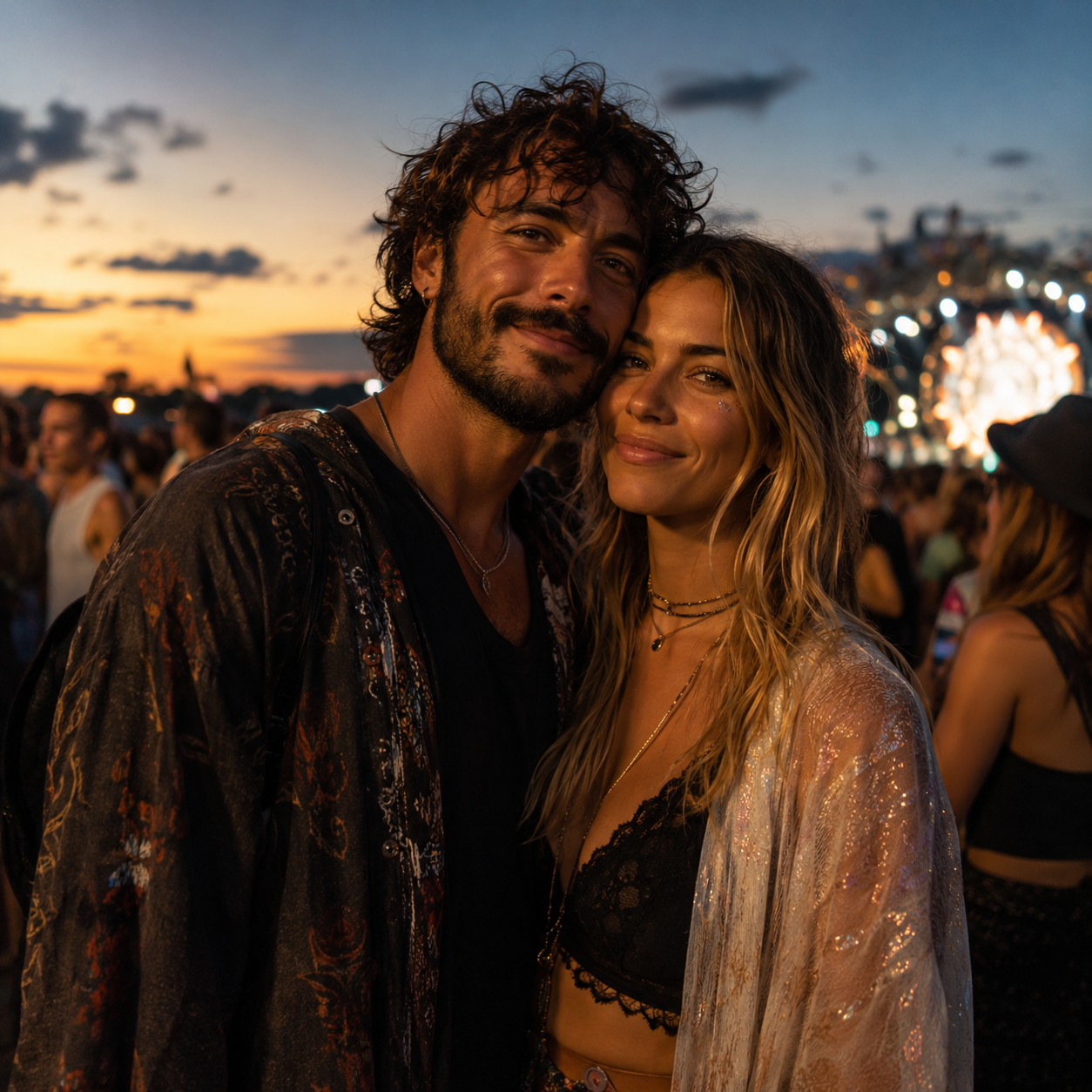 Prompt-Vorschau für Dusk Music Festival Couple