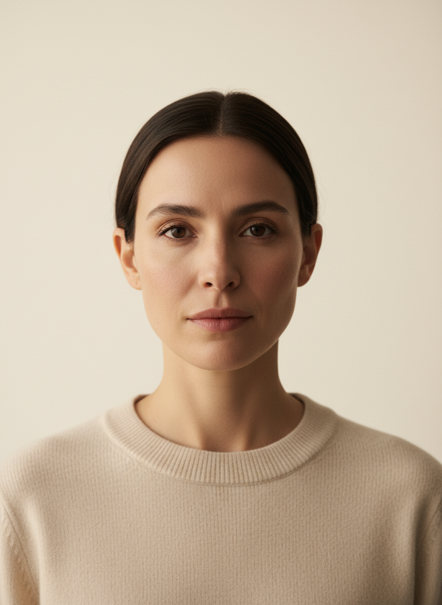 Prompt-Vorschau für Minimalist Studio Portrait