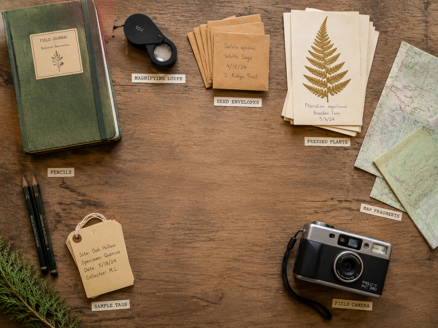 Profession Inventory Flat Lay prompt preview