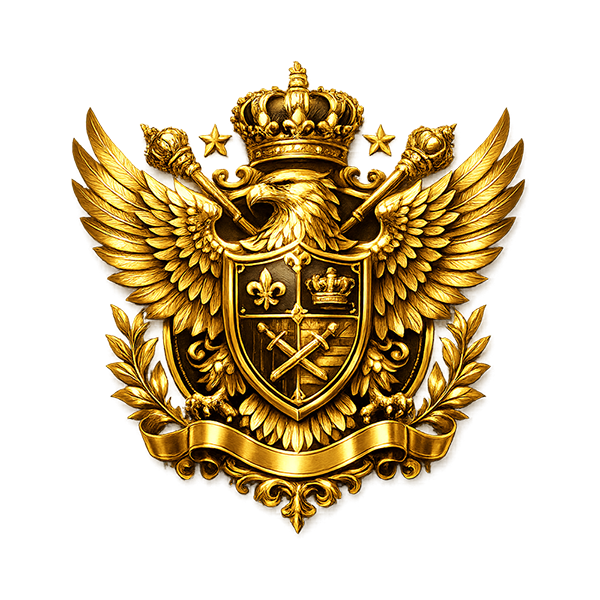 Luxury Emblem Crest - Custom AI Logo Template