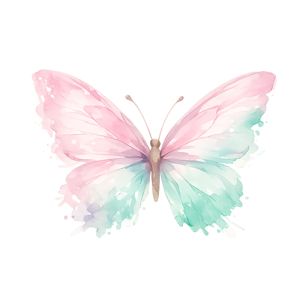 Soft Watercolor Floral - Custom AI Logo Template