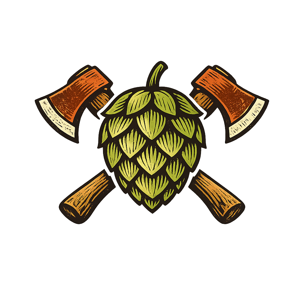 Timberforge Craft Brewery - Custom AI Logo Template