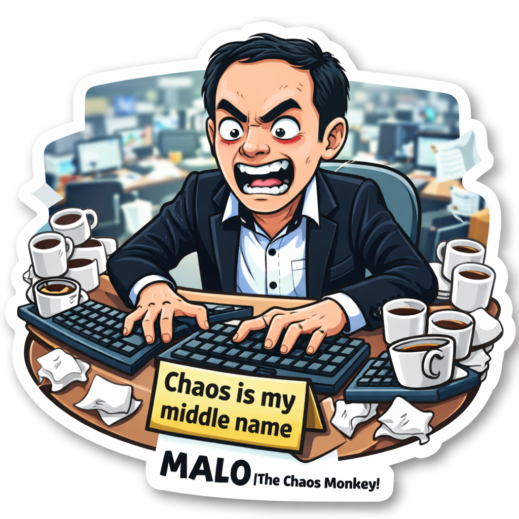 Flat Sticker - Custom AI Avatar Style